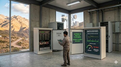 последний случай компании о Mitigating Grid Fluctuations in South America