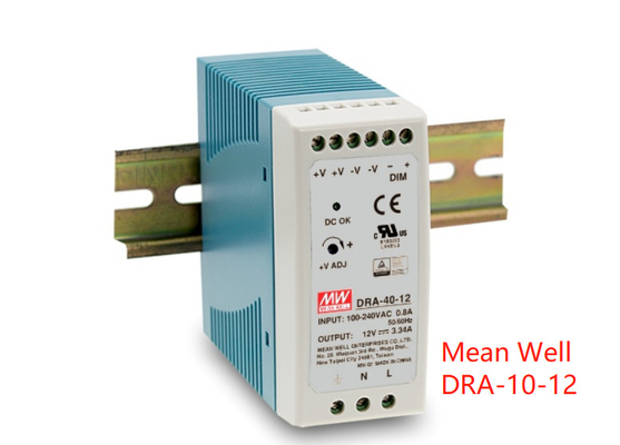 Рельс Din серии 40W 12V DRA установил электропитание DRA-40 DRA-60