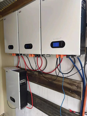 батарея лития 5Kwh телекоммуникаций 48V 100Ah 200Ah установленная стеной 10Kwh