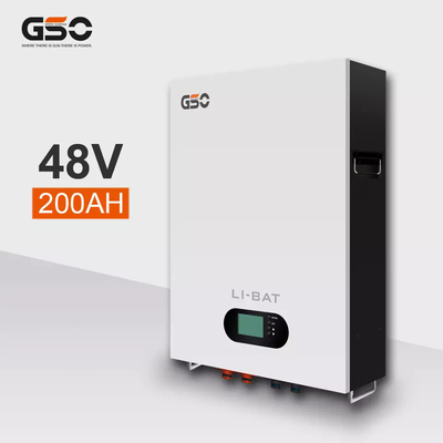 Глубокой литий-ионный аккумулятор цикла 48V 200ah установленный стеной с BMS для домашнего применения хранения
