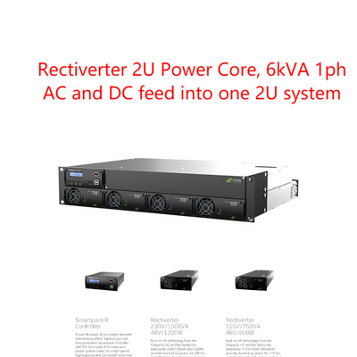 Электрическая система телекоммуникаций Eltek Rectiverter с касанием Smartpack или основным промышленным
