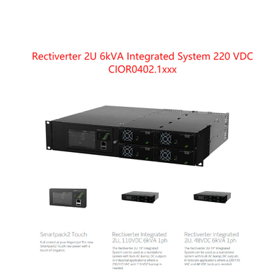 отдельная линия интегрированной системы 2u 6kva Rectiverter Eltek на 220vdc 241123,102 241123,100