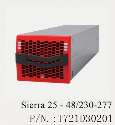 UPS Сьерра CET конвертер 25 до 48/230-277 3KVA 2.7KW для нагрузки 2.7KW DC AC к 2MW P/N T721D30201