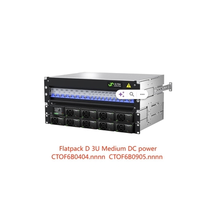 Eltek Flatpack D 3U 48Vdc 15KW Среднее распределение постоянного тока для гибких решений по постоянному току CTOF6B0404.Nnnn