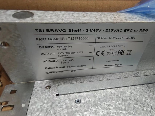 CE+T ТСИ энергоснабжения BRAVO 24/48V 230VAC 2U энергоснабжение Шкаф для 19-дюймового шкафа P/N T324730000