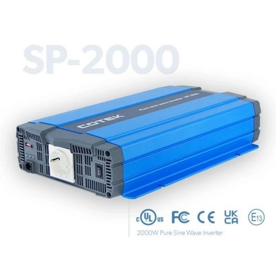 Инвертор мощности Cotek 2000W Чистый синусовой волновой инвертор SP серии SP-2000