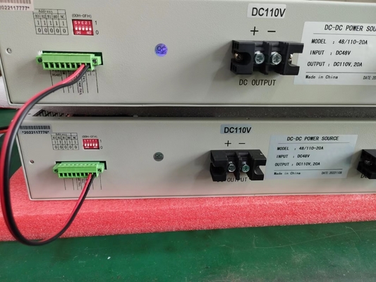 Серия RCT2000D Изолированные преобразователи постоянного тока 19" Ракмаунт Вход 220vdc Выход 24vdc 1200W D50-11-14