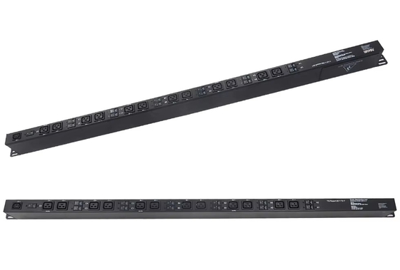 Изготовленный на заказ интеллектуальный PDU IDC, вход AC380-415VAC, выход C220-250VAC, 16A-25A, мощный PDU
