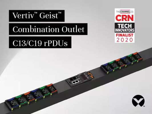Vertiv Geist GU1 Series Smart C13 C19 Monitoring Type 16A 32A Universal Rack PDU для центров обработки данных