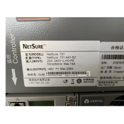 Vertiv высокоэффективная серия Netsure 731 Телекоммуникационная система питания Netsure731A41-S8