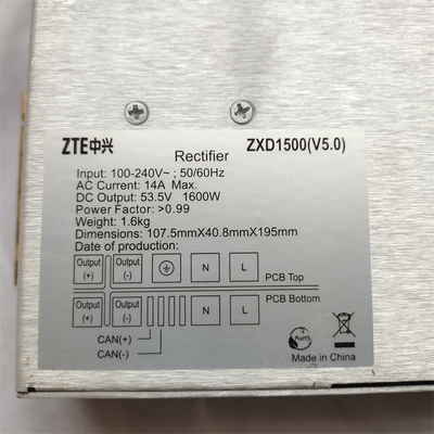 ZTE 48V 48/1500w ZXD1500v4.0 48v 3000w 48v 220v Ac к 48v Dc Модуль выпрямителя