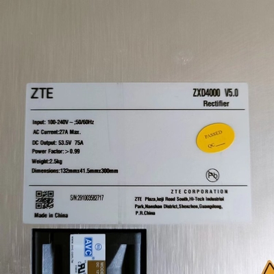 ZTE ZXD4000V5.0 Высокочастотный импульсный выпрямительный модуль питания 48В75А Мощность 4000Вт AC-DC