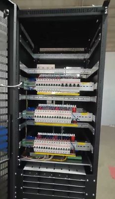 -48Vdc 1000A Большая телекоммуникационная электростанция Большая электростанция 240Vac 2L + N + PE с Flatpack2 48/3000 SHE 241119.106