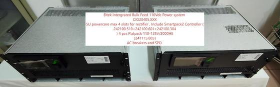 Система питания постоянного тока Eltek Flatpack2 110Vdc 8KW CIO20405.XXX с Flatpack 110-125V/2000HE 241115.805 241119.805