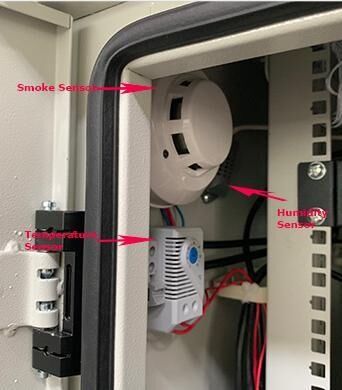 Противоугонный трехточечный замок для наружного телекоммуникационного шкафа 30U 40U на заказ для сетевого оборудования