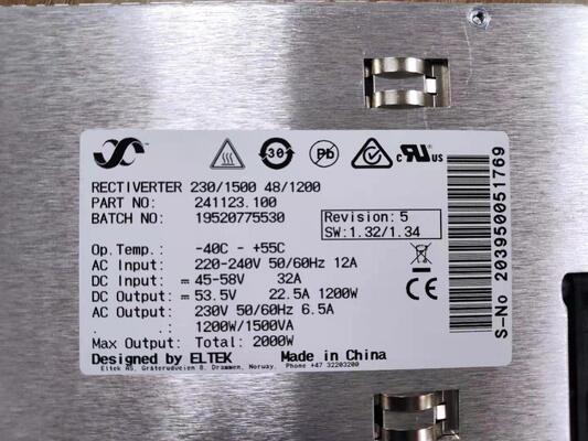 Модуль инвертора-выпрямителя Eltek DC AC Rectiverter с высокой эффективностью преобразования мощности 115В/750ВА 48В/600Вт