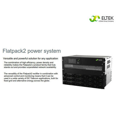 ELTEK FP2 48V 24KW Rectifier Flatpack2 48/2000 SHE 5U-7U Integrated Telecom Power Supply System (CTO20405.nnn)