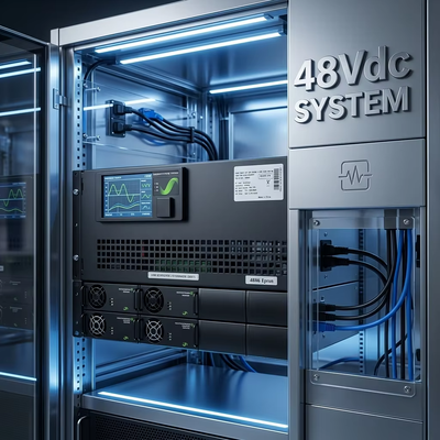 FP2 48V 12KW+6KVA 230V SPD BD 5U Integrated Embedded Power Supply Solution