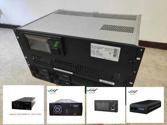 Eltek Rectiverter 5U встроенная система питания. Интегрированный переменный ток и постоянный ток для телекоммуникационного центра обработки данных.