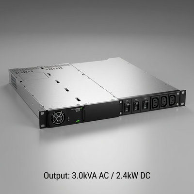 электрическая система Rectiverter телекоммуникаций 3kVA 1phase 220VDC интегрировала автономное (номер детали: CTOR0201.003)