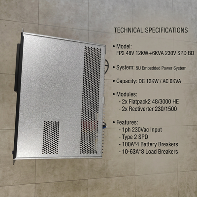 Система питания Eltek Rectiverter 12 кВт DC 6 кВА AC Smartpack2 с сенсорным управлением