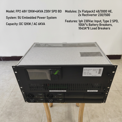 Система питания Eltek Rectiverter 12 кВт DC 6 кВА AC Smartpack2 с сенсорным управлением