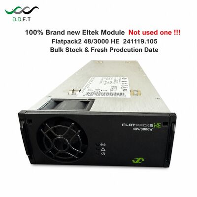Модуль выпрямителя Eltek Flatpack2 48/3000HE 3000 Вт 48 В с высокой эффективностью и возможностью горячей замены для телекоммуникационных источников питания