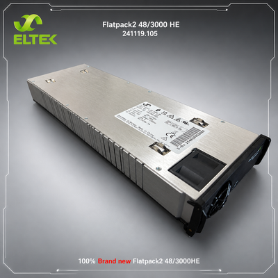 100% оригинальный новый модуль Eltek 48 В постоянного тока, 3000 Вт Flatpack2 48/3000HE (номер по каталогу: 241119.105), редакция 7