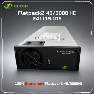 100% оригинальный новый модуль Eltek 48 В постоянного тока, 3000 Вт Flatpack2 48/3000HE (номер по каталогу: 241119.105), редакция 7