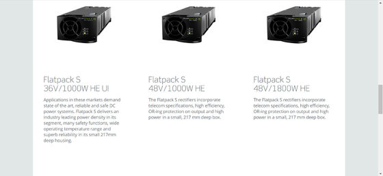 оборудование телекоммуникаций CTOS0301.1319 OLT 48V 5.4kw Eltek Flatpack s 1U 241122,125