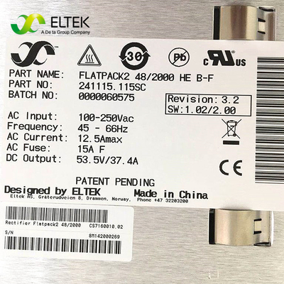 Модуль высокое Effciency DC AC Eltek 241115,105 FP2 48/2000HE 48Vdc 2000W
