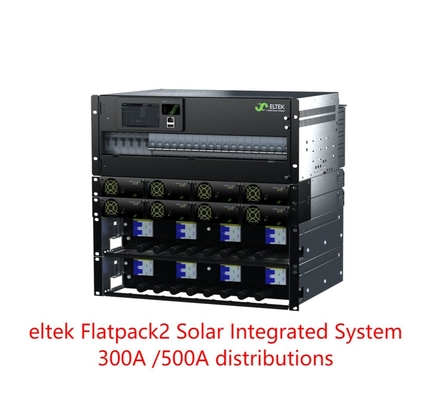 Чистое ядр силы солнечной системы 300A/500A Eltek Flatpack2 солнечное автономное для сообщения