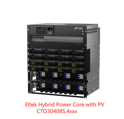 Гибридная электрическая система телекоммуникаций ядра Flatpack2 силы с MPPT 24KW CTO30408S.4