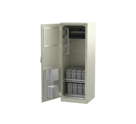 ODM OEM шкафов телекоммуникаций железнодорожного вокзала 21KW 48Vdc BTS на открытом воздухе
