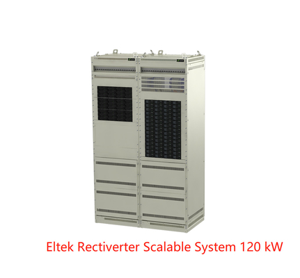 Электрическая система масштабируемое 120kW 230/400VAC телекоммуникаций Rectiverter Eltek система 3 участков большая