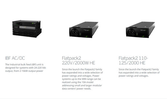 Eltek Flatpack2 IBB System Промышленная система постоянного тока с выходом постоянного тока 16 кВт защиту IP21 и 300 ADC Max Current