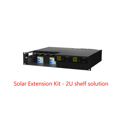 Полка набора 3U расширения гибридной системы телекоммуникаций силы 6.4KW 12.8KW Eltek солнечная